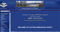 Desktop Screenshot of clayton-supply.com